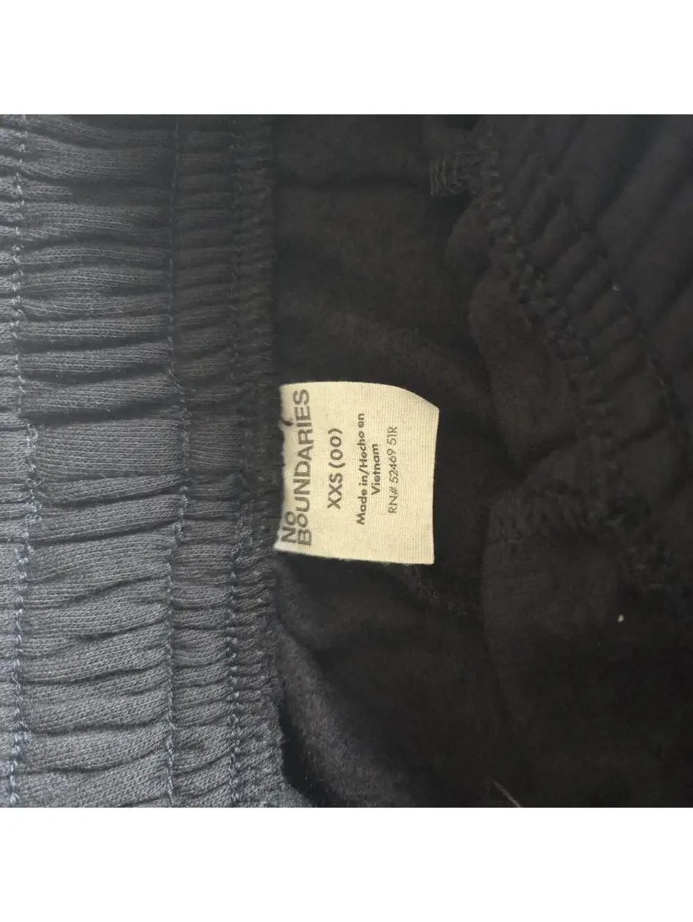 No Boundaries Women's Black Shorts
